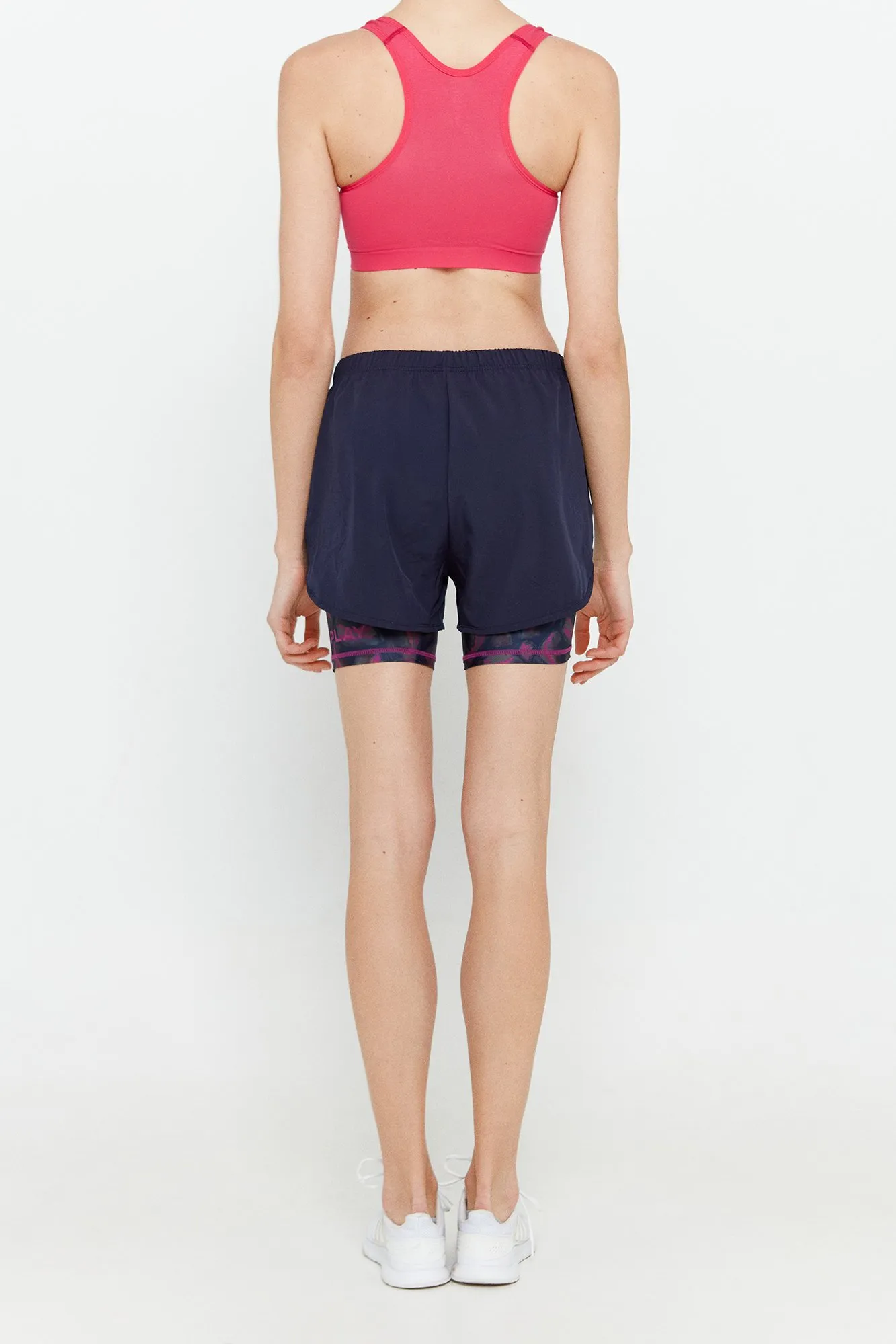 Only Play Short malla deportiva estampada