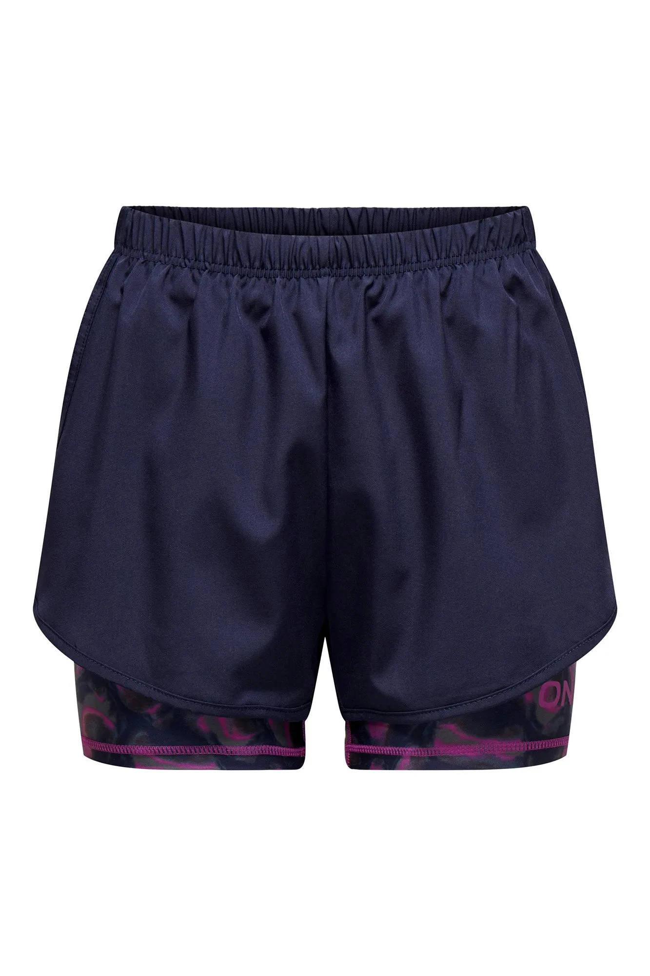 Only Play Short malla deportiva estampada