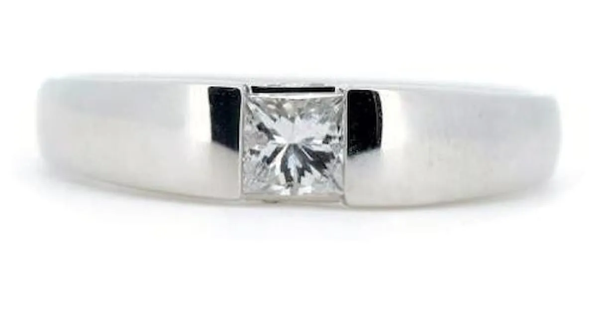 OTRAS JOYAS & OTHER STORIES ANILLO MULTIDIAMANTE, CON DIAMANTES DE 0.30CT Y 0.03CT, TAMAñO 11, EN PLATINO PT900, MUJER, PLA