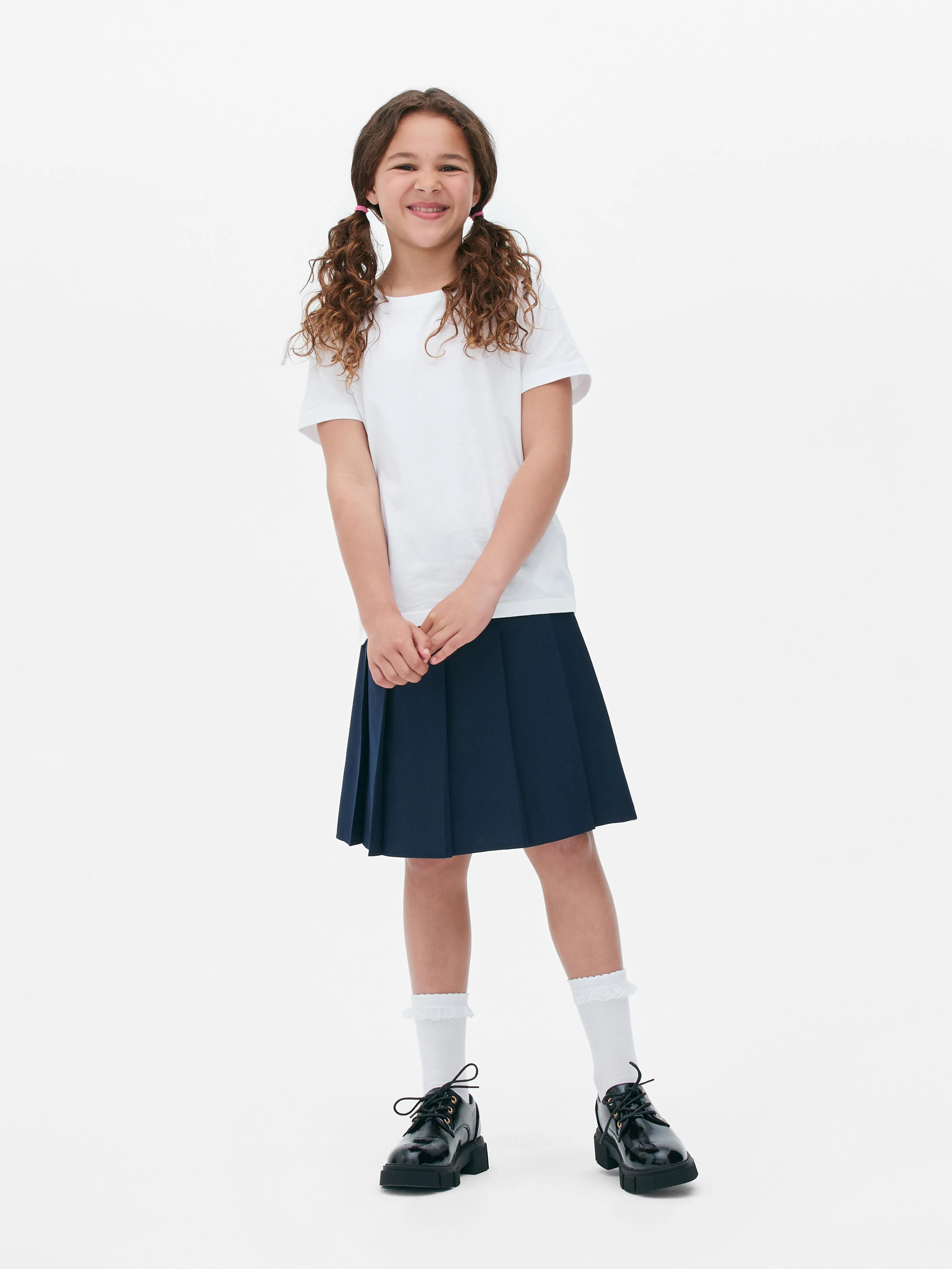 Pack de 2 camisetas escolares de manga corta