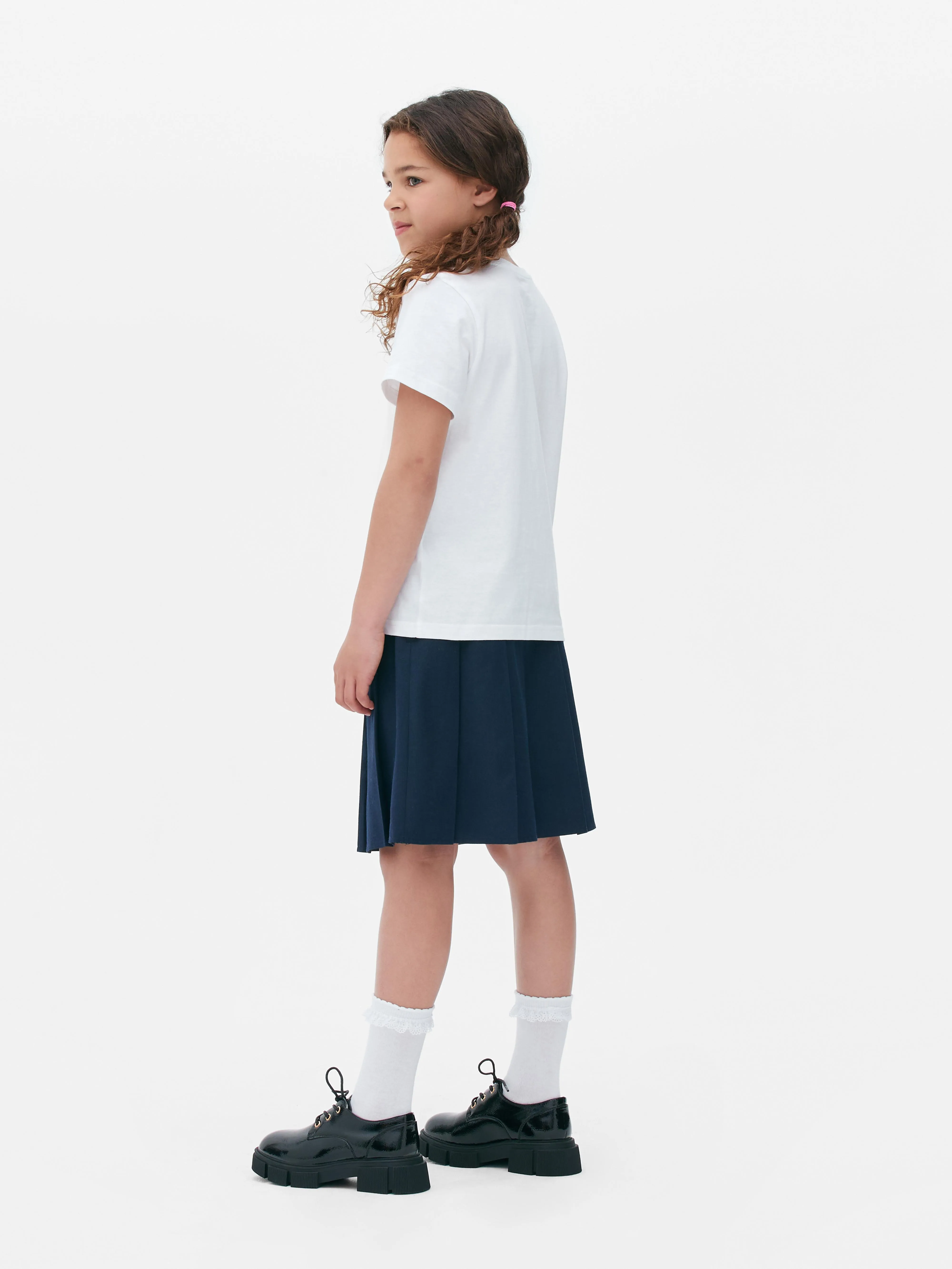 Pack de 2 camisetas escolares de manga corta