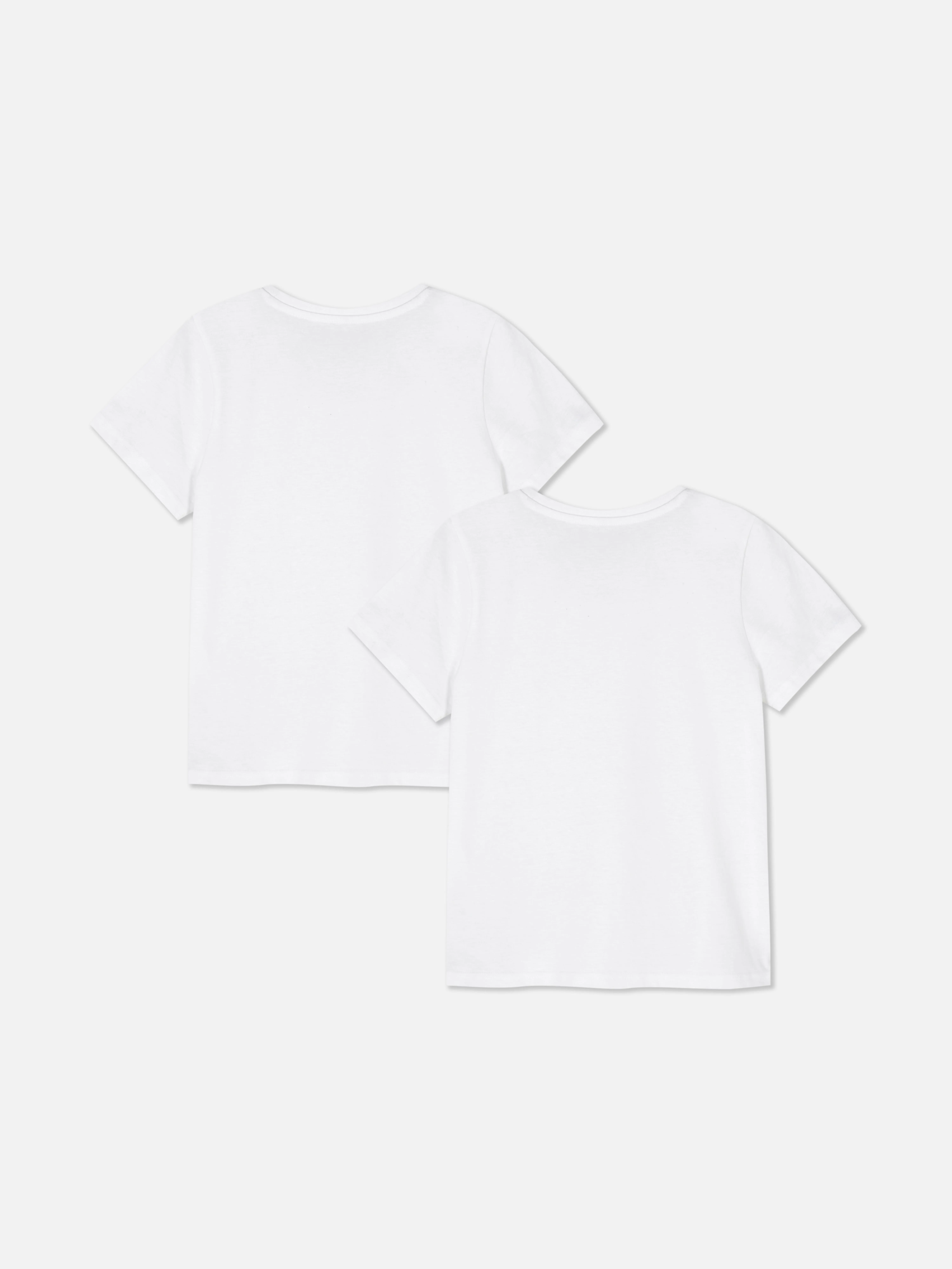 Pack de 2 camisetas escolares de manga corta