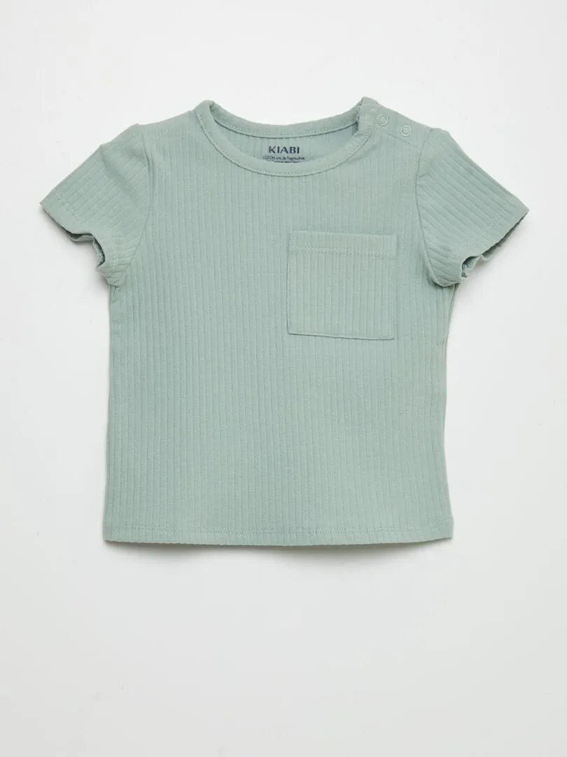 PACK DE 2 CAMISETAS LISAS  AZUL