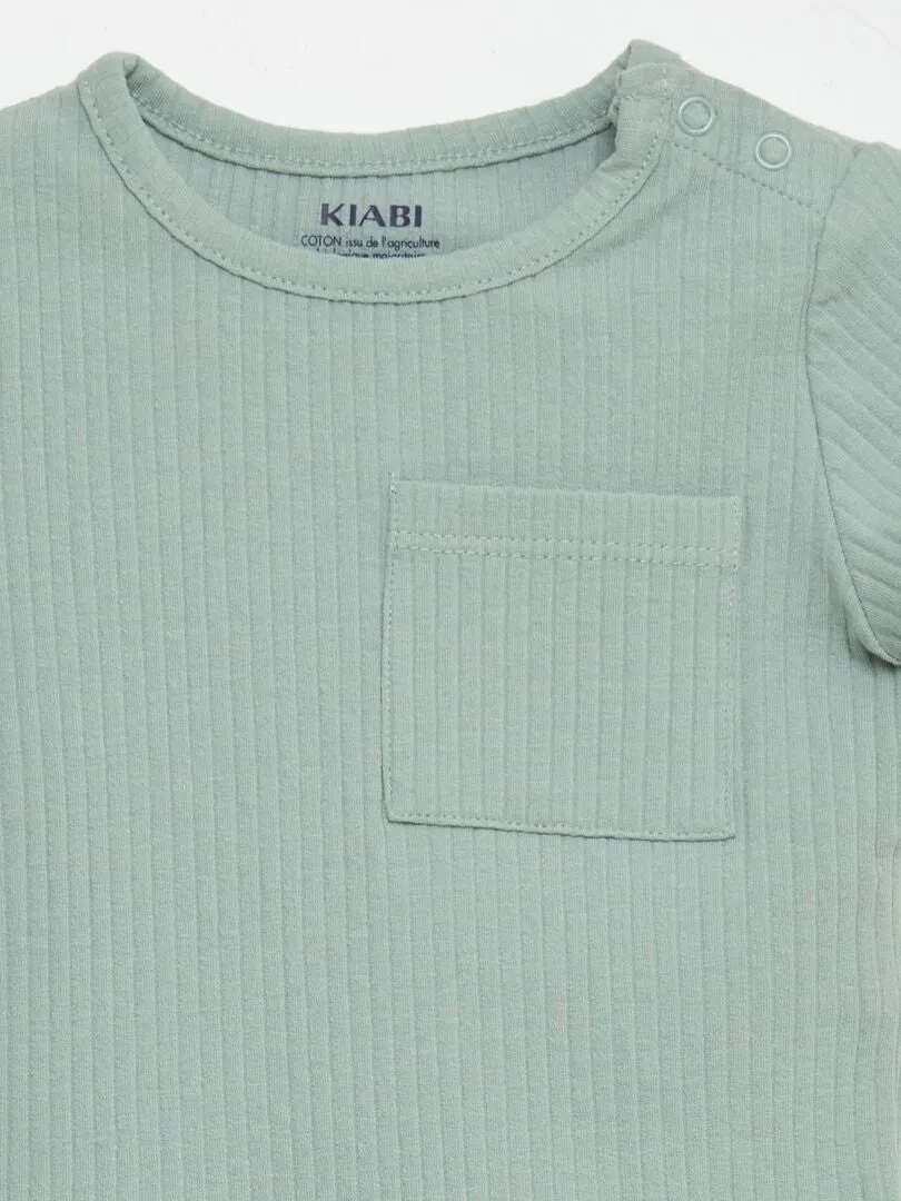 PACK DE 2 CAMISETAS LISAS  AZUL