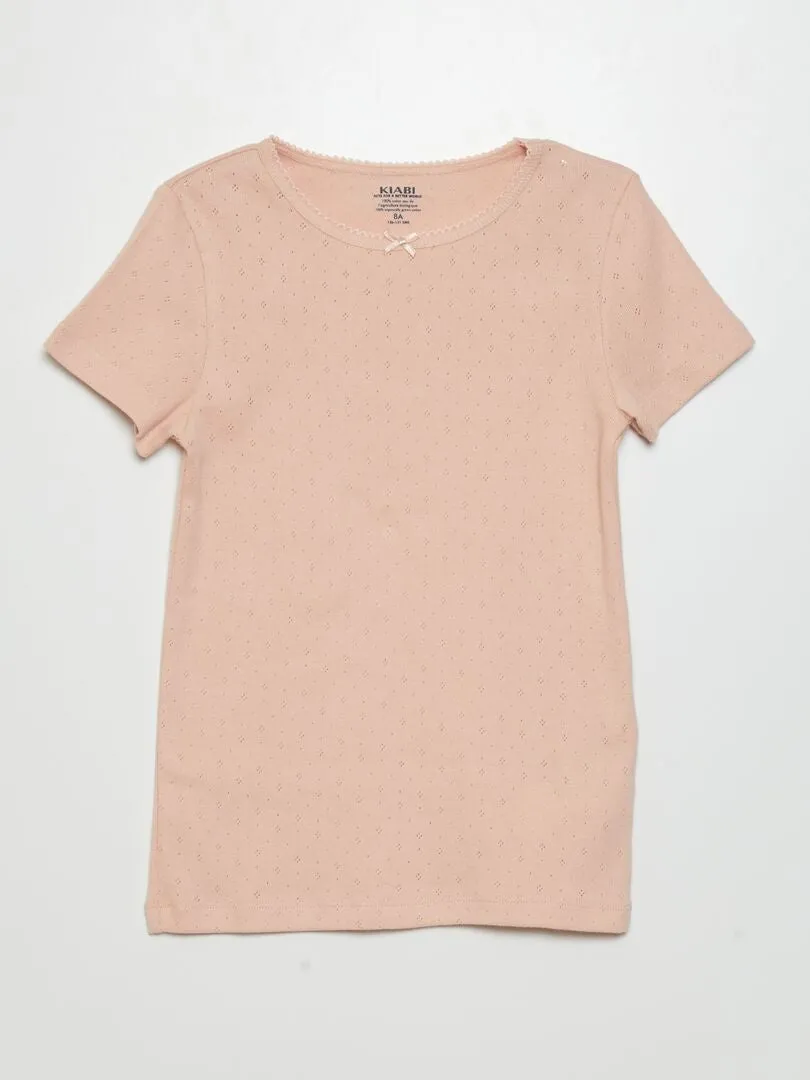 PACK DE 3 CAMISETAS  ROSA
