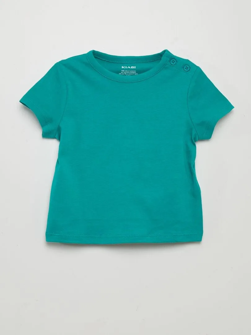 PACK DE 4 CAMISETAS LISAS  ROJO