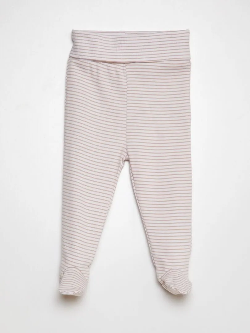 PACK DE LEGGINGS DE ALGODóN   2 PIEZAS  MARRON