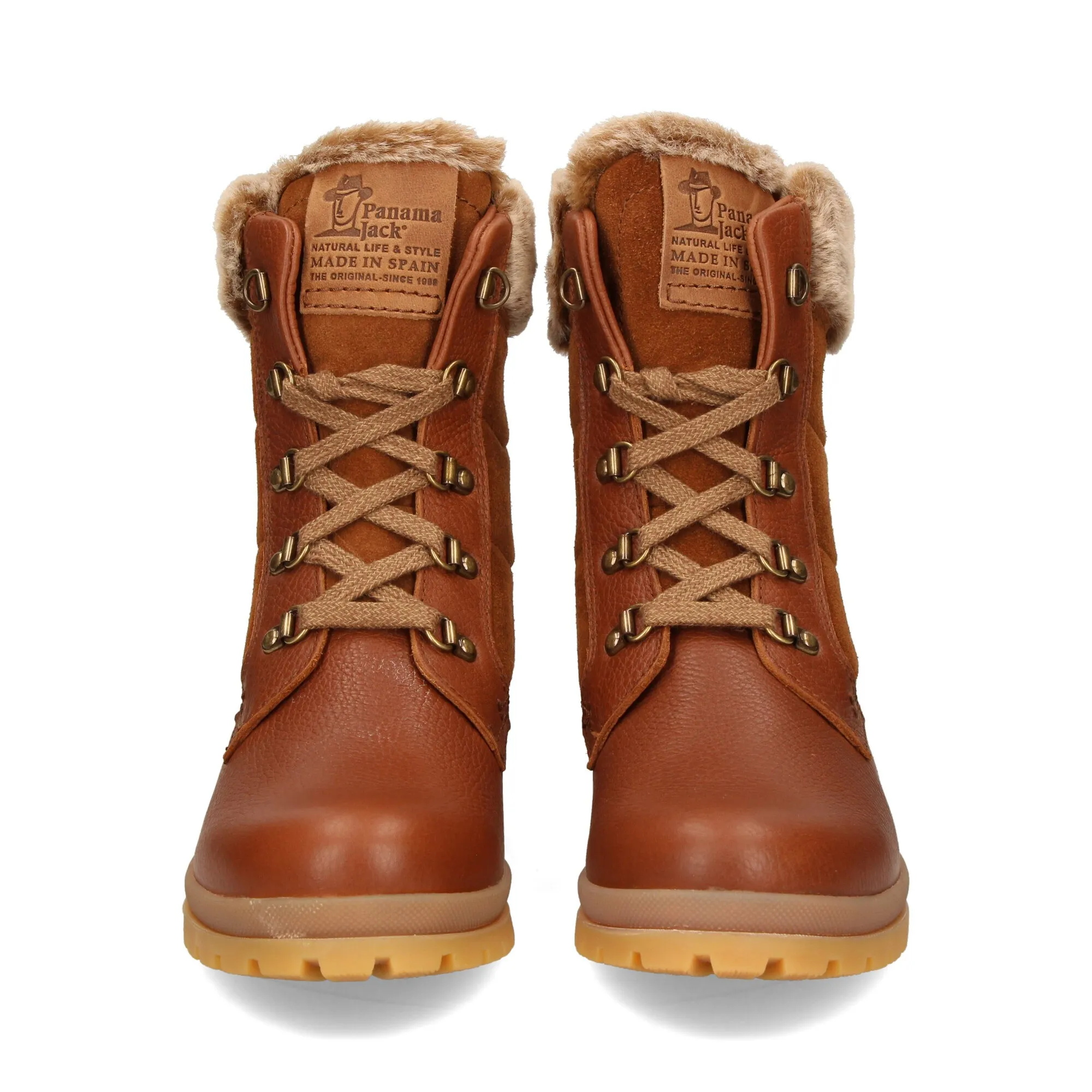 PANAMA JACK Botines planos de Mujer B1 CUERO