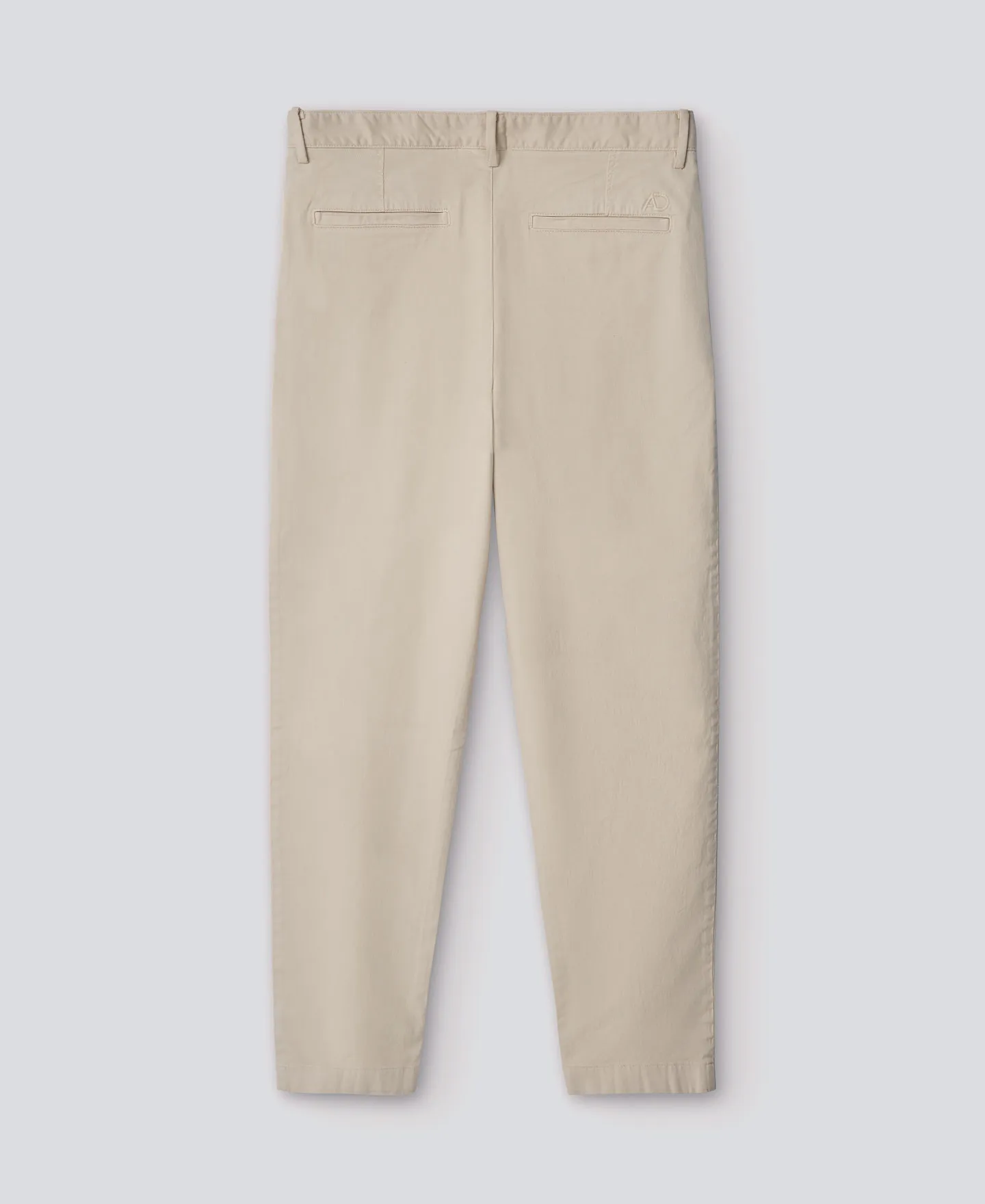 Pantalón chino sarga algodón hombre