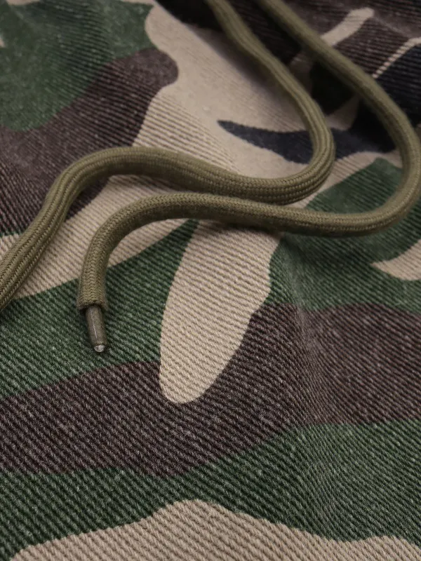 Pantalones cargo casuales sueltos de camuflaje retro para hombre
