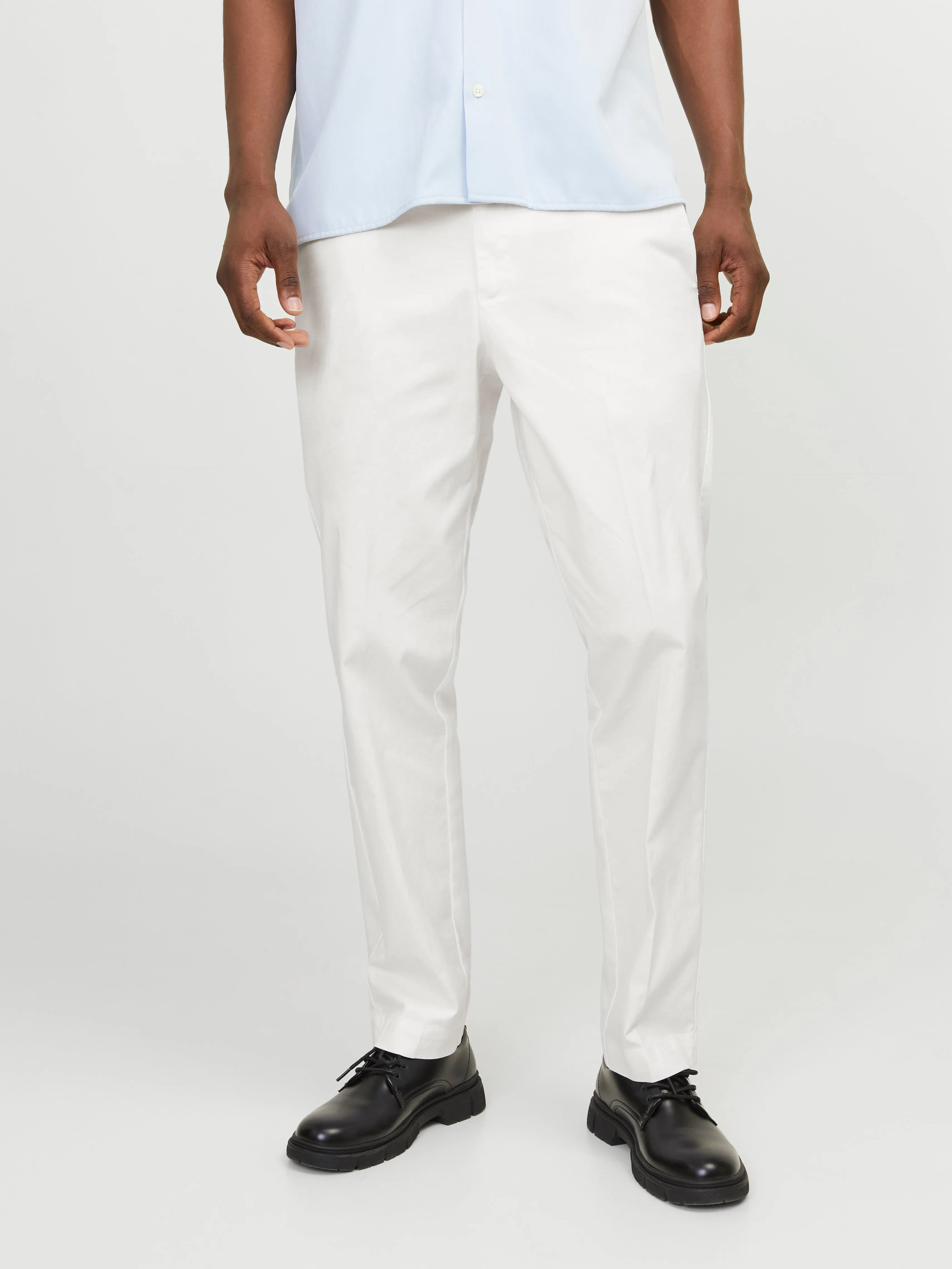 Pantalones chinos Corte relaxed | Blanco | Jack & Jones®