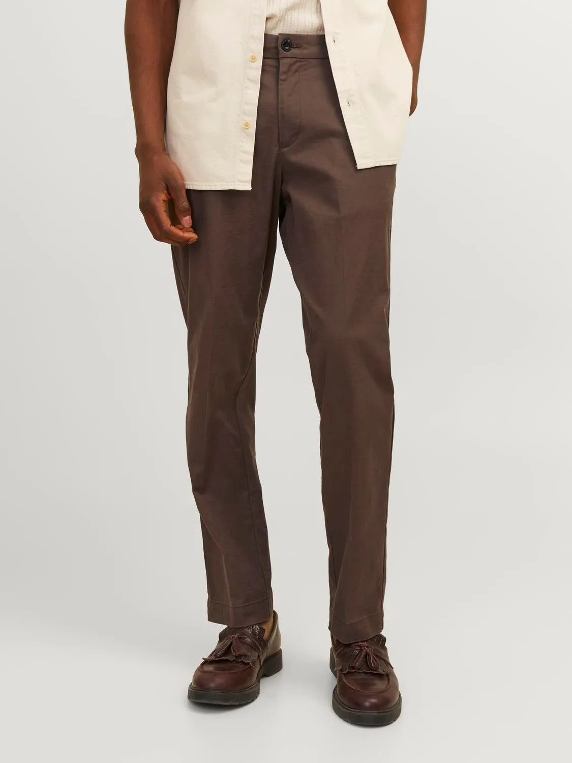 Pantalones chinos Corte relaxed | Marrón oscuro | Jack & Jones®