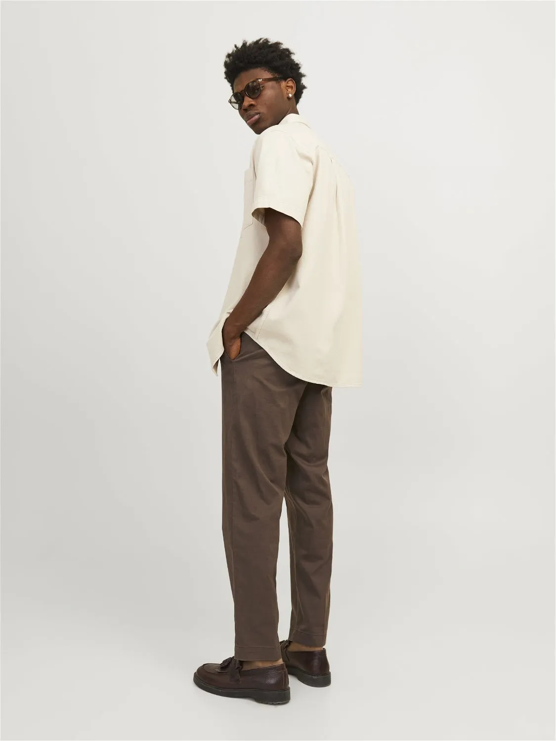 Pantalones chinos Corte relaxed | Marrón oscuro | Jack & Jones®