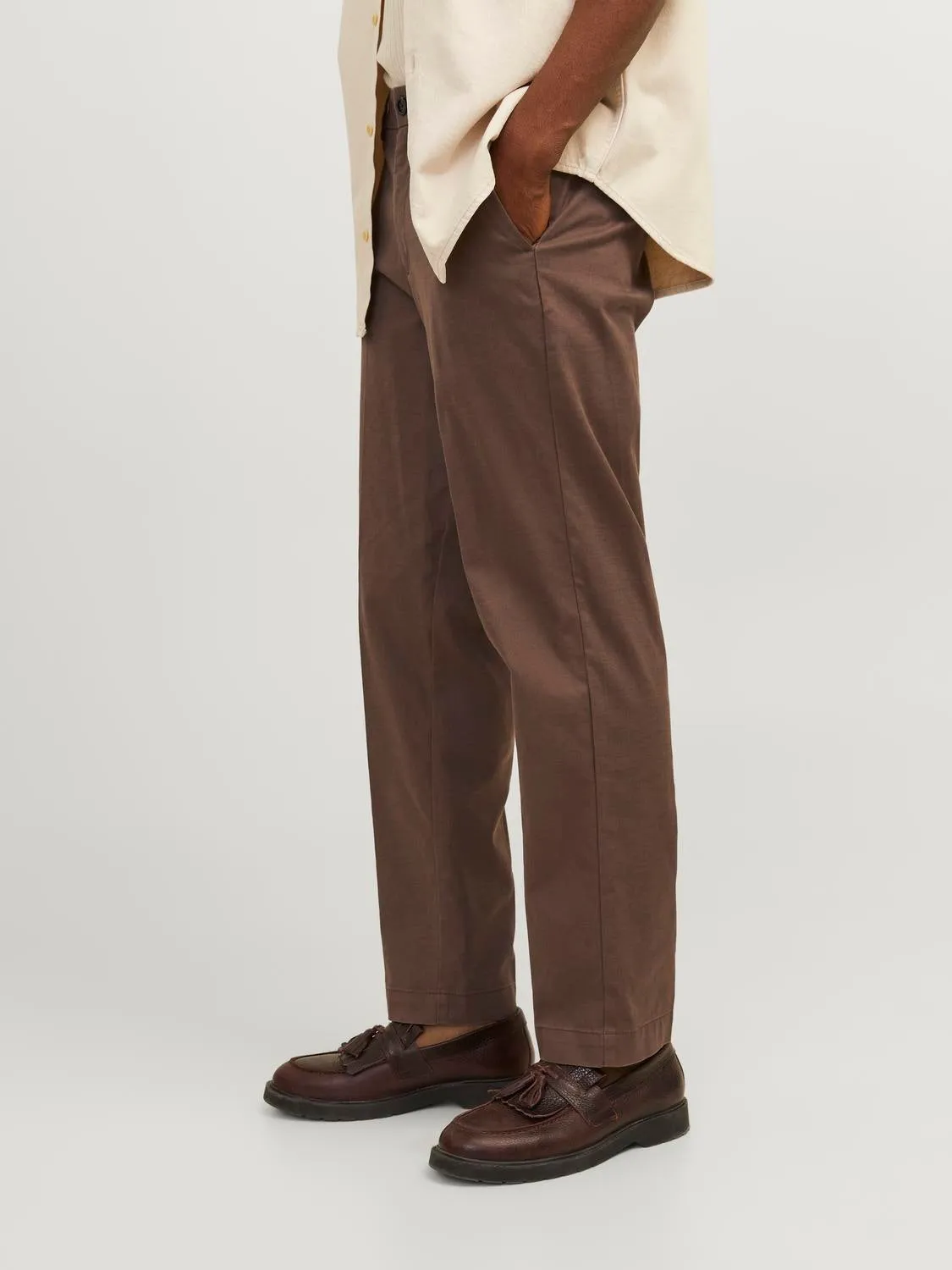 Pantalones chinos Corte relaxed | Marrón oscuro | Jack & Jones®