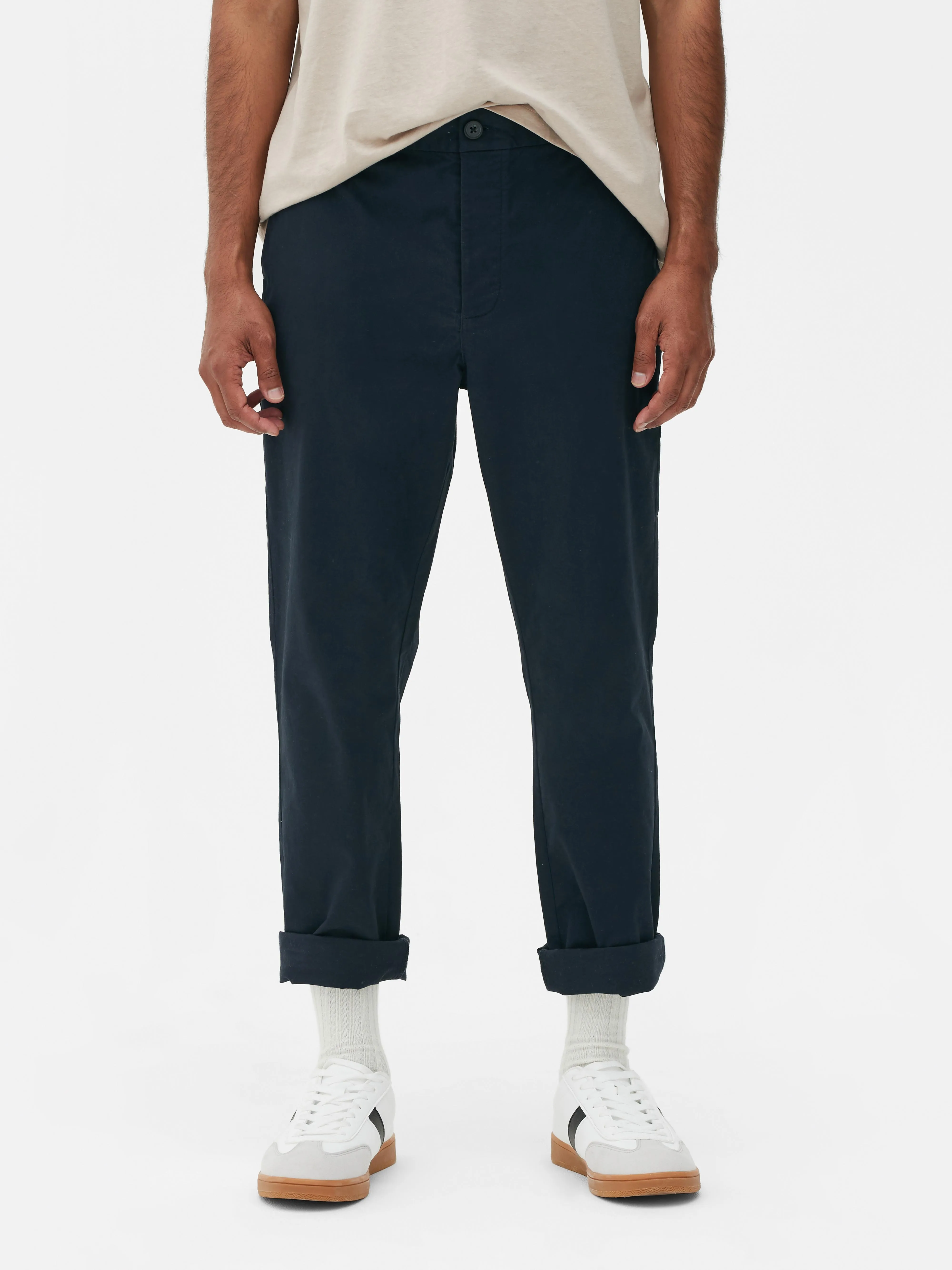 Pantalones chinos de corte recto