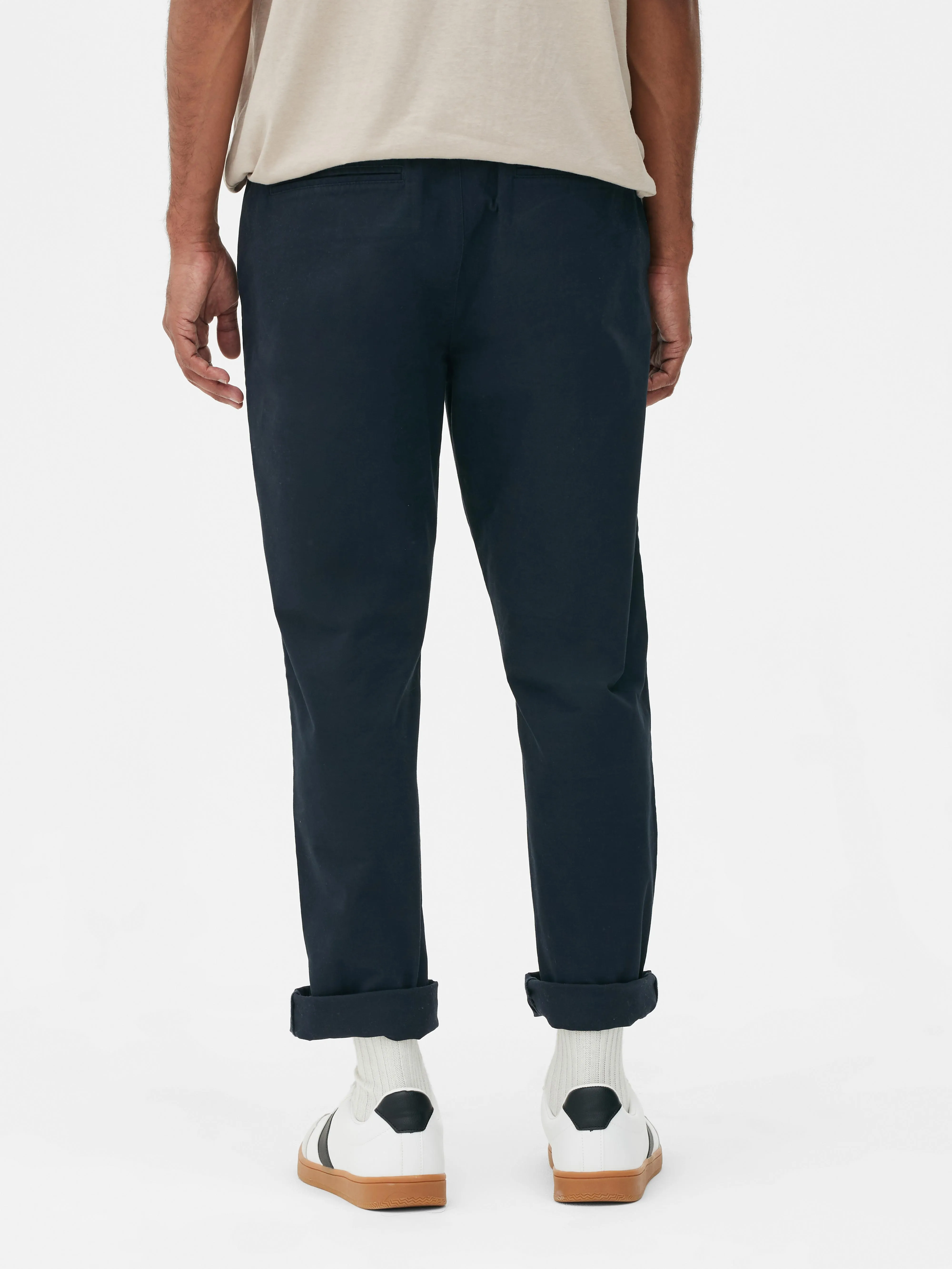 Pantalones chinos de corte recto