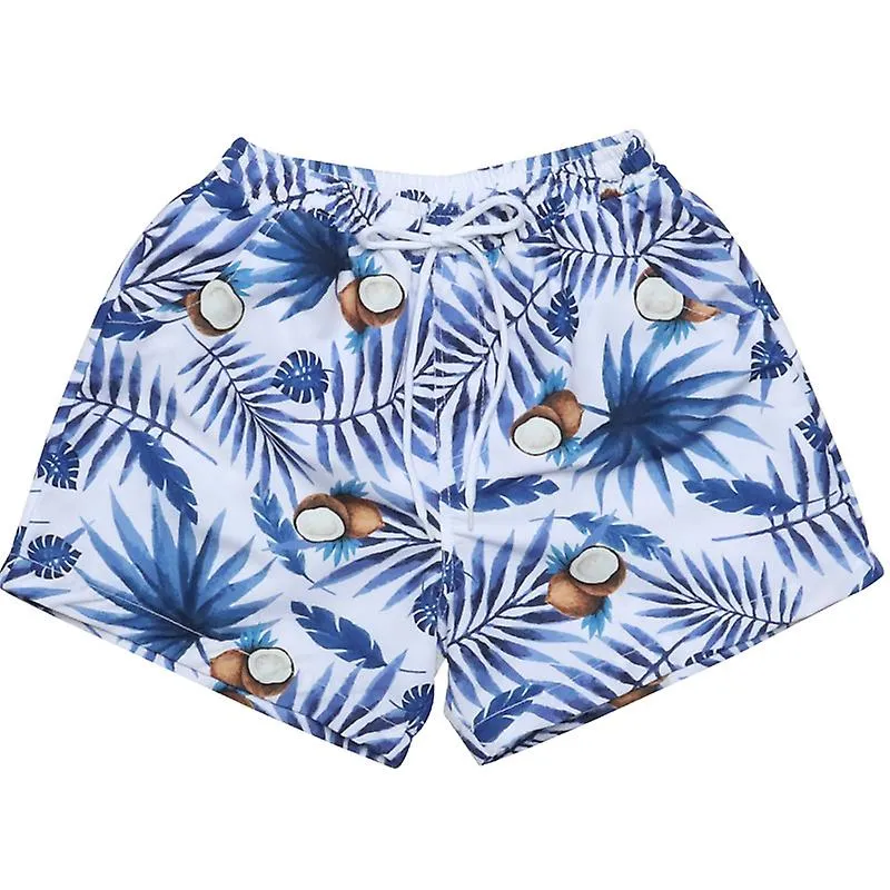 Pantalones cortos de playa con estampado para niños Pantalones casuales repelentes al agua para niños con cintura elástica para 
