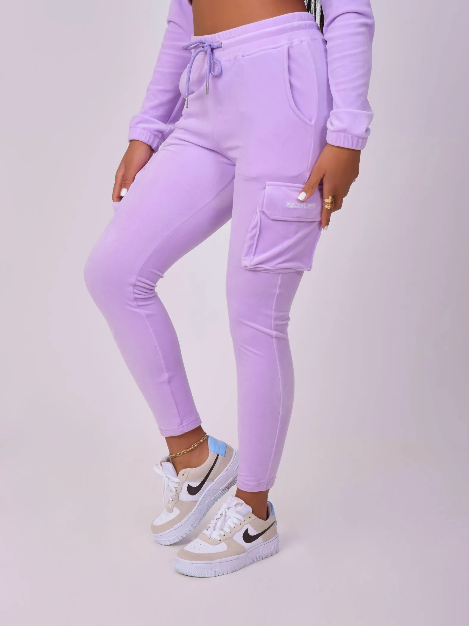 Pantalones de chándal de terciopelo