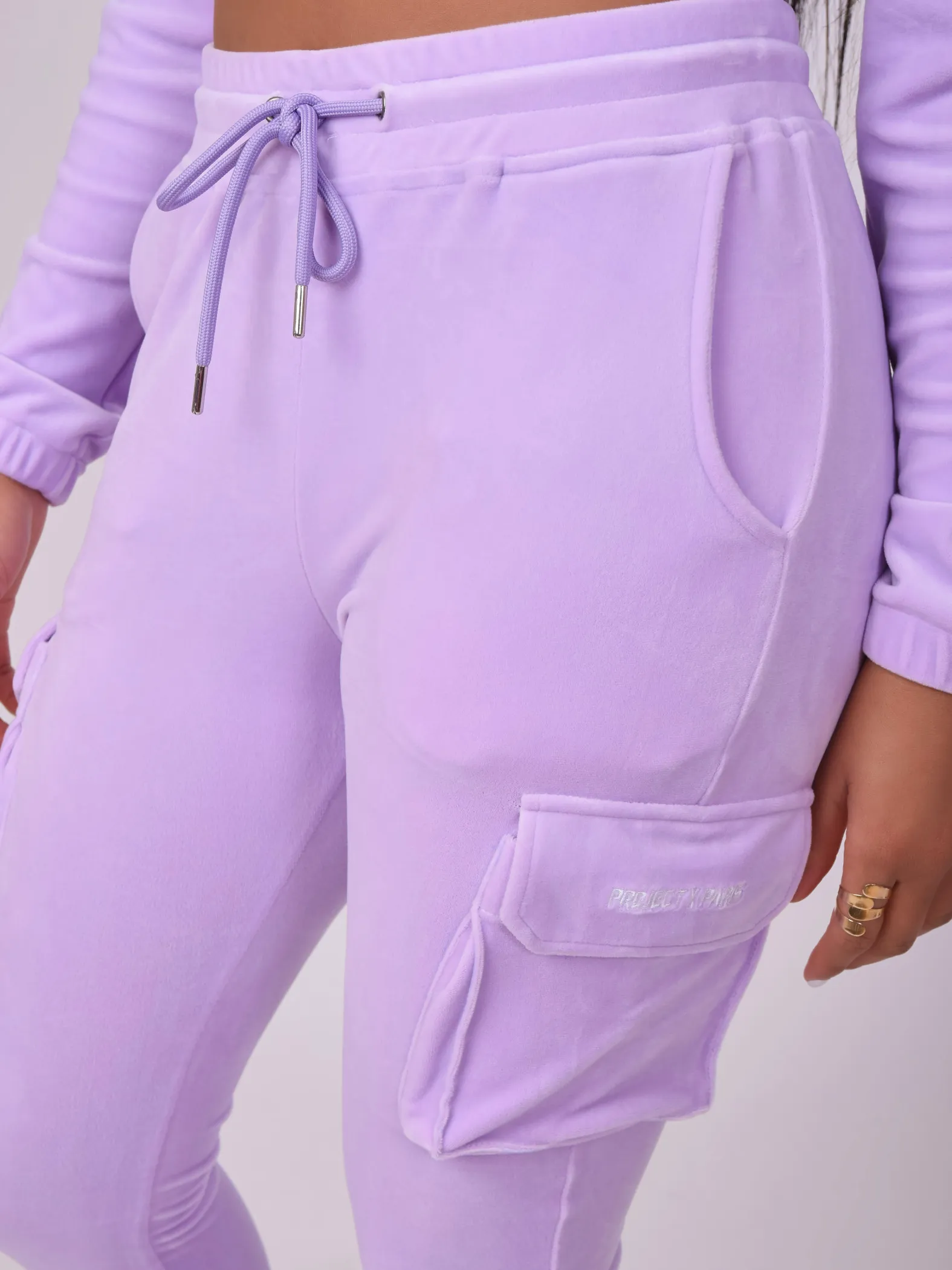 Pantalones de chándal de terciopelo