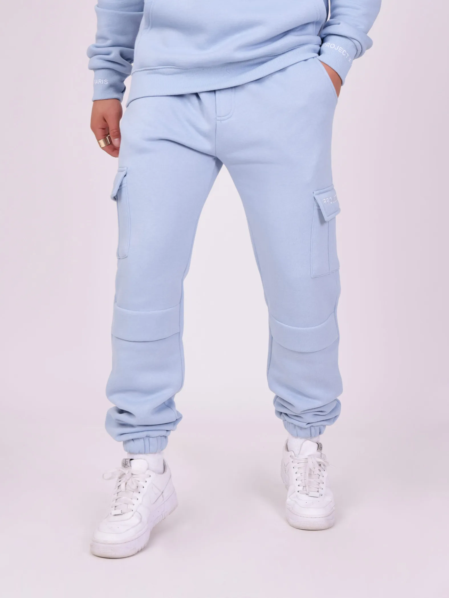 Pantalones de chándal estilo cargo básicos