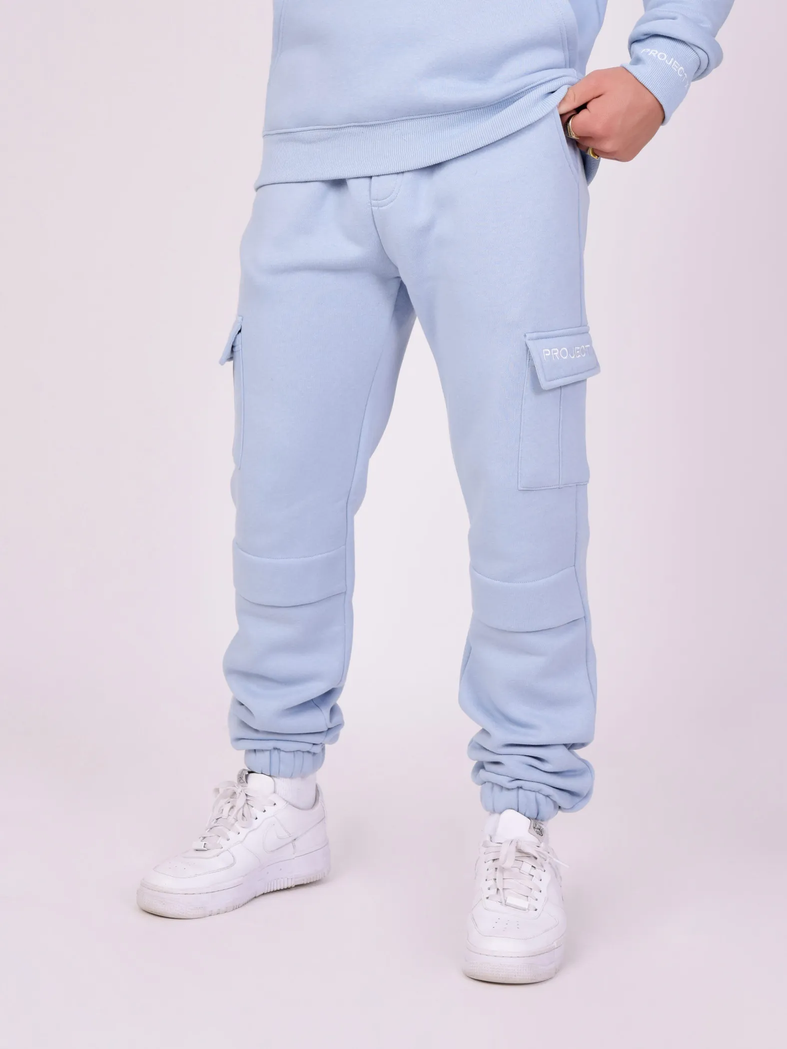 Pantalones de chándal estilo cargo básicos