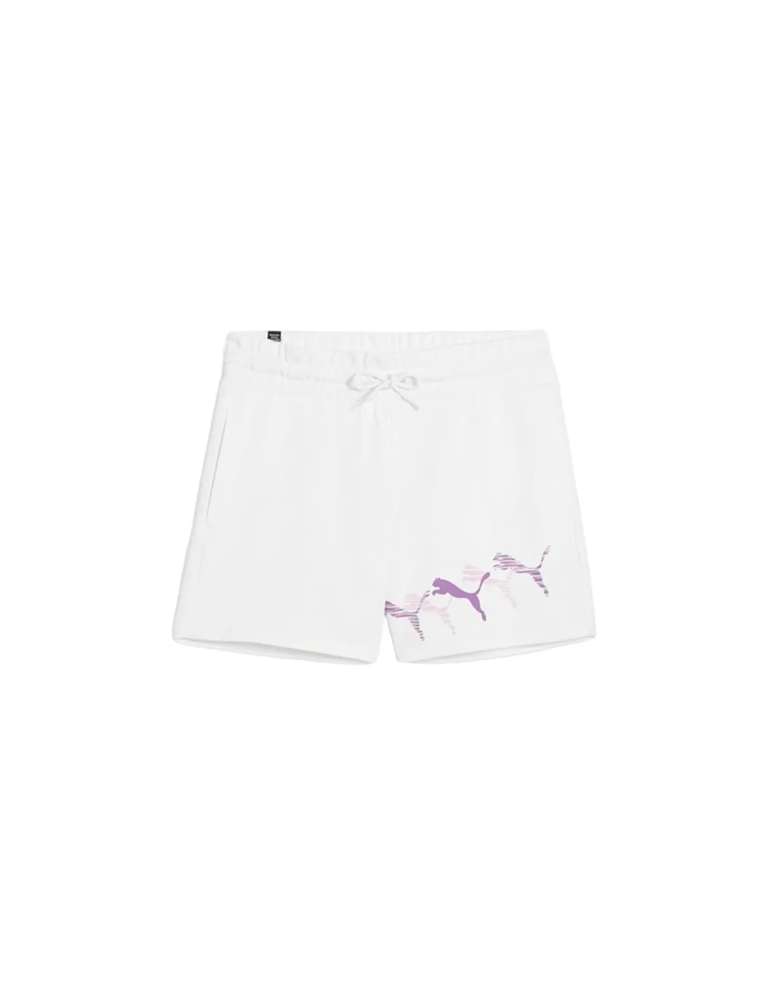 Pantalones Puma Essentials+ AB 5" Gra Blanco Mujer