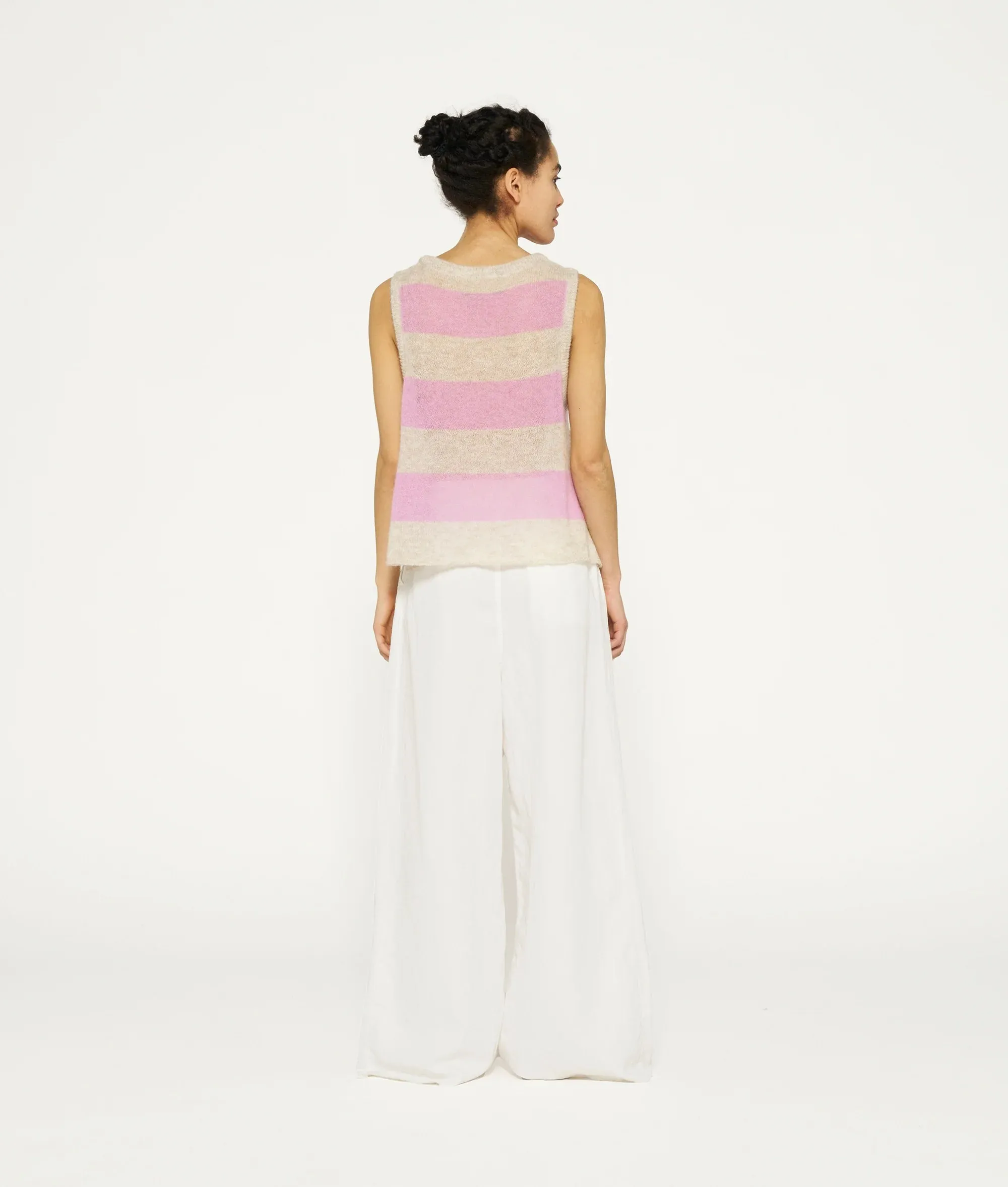 PANTALÓN ANCHO DE 10DAYS  GRIS