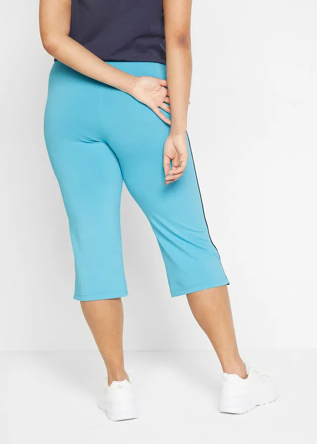PANTALóN CAPRI DEPORTIVO, PITILLO (2 UNIDADES) AZUL CARIBEBLANCO