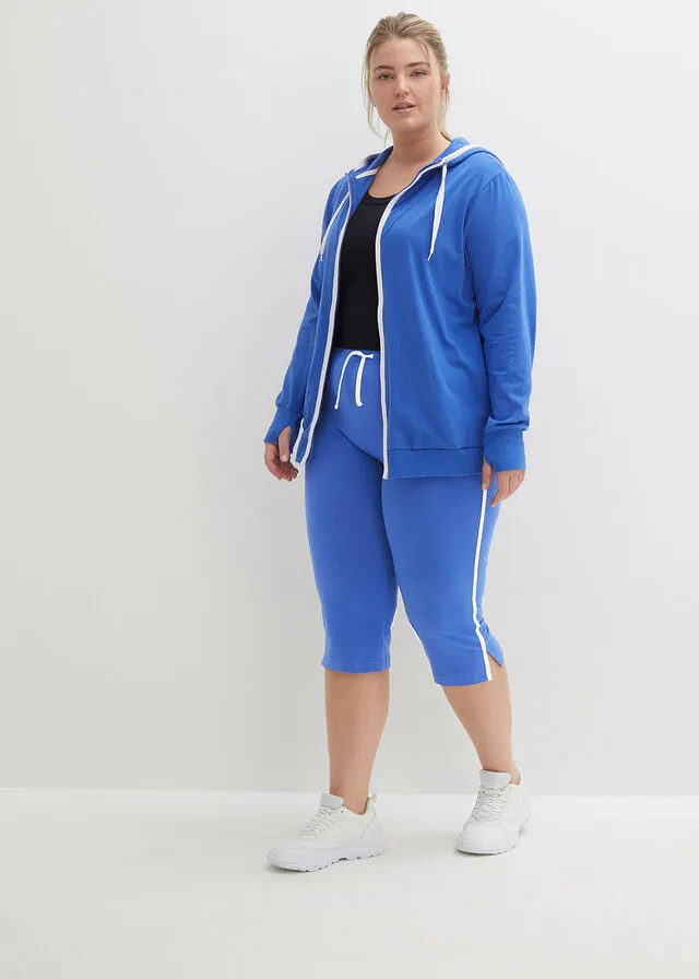PANTALóN CAPRI DEPORTIVO, PITILLO (2 UNIDADES) AZUL ZAFIRONEGRO