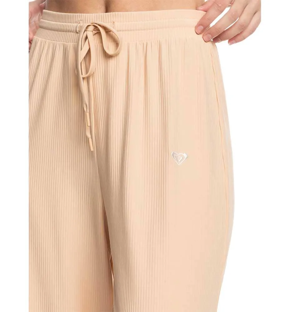 Pantalón Casual_Mujer_ROXY Rise & Vibe Rib Wide Leg Pants