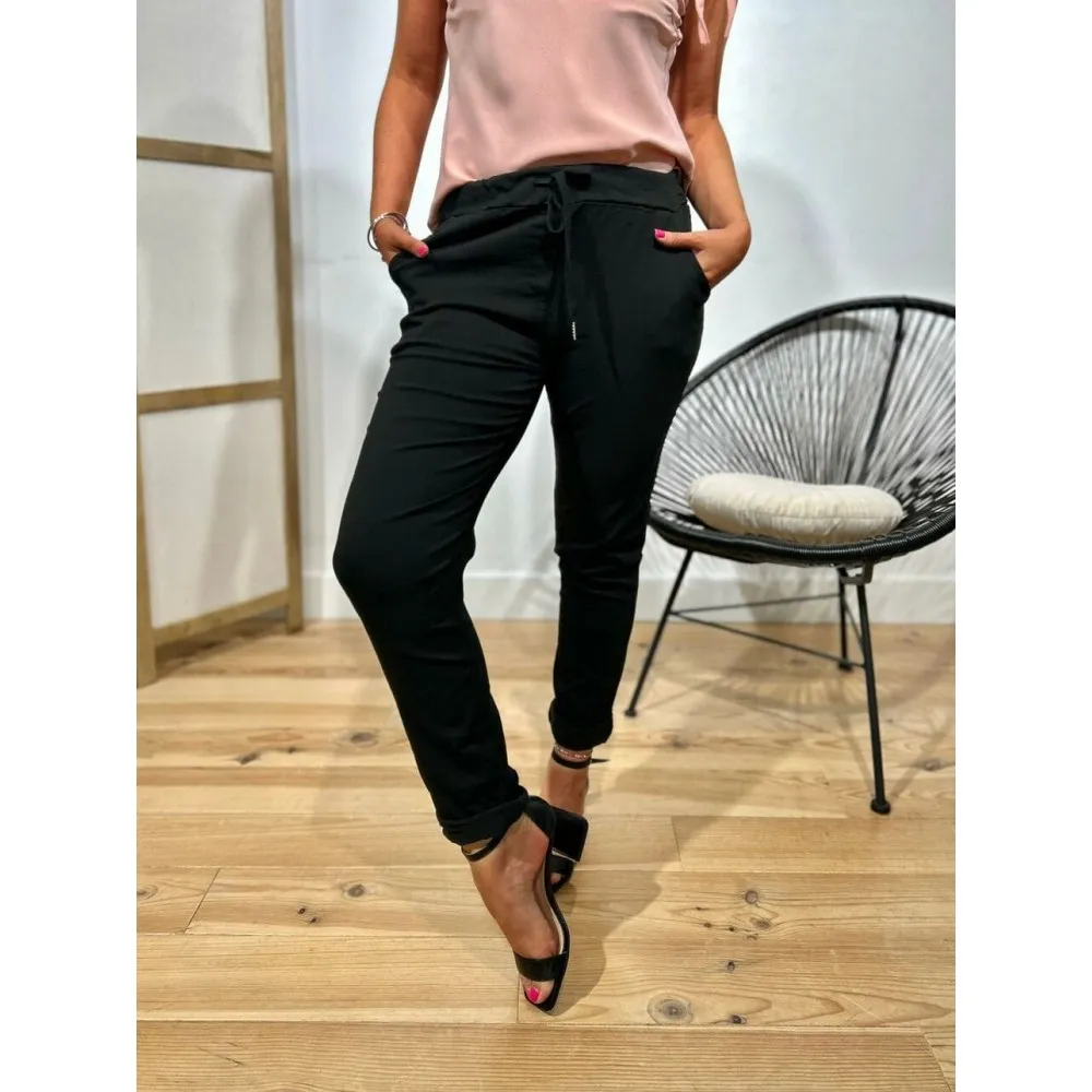 Pantalón Jogger GIVENY Negro