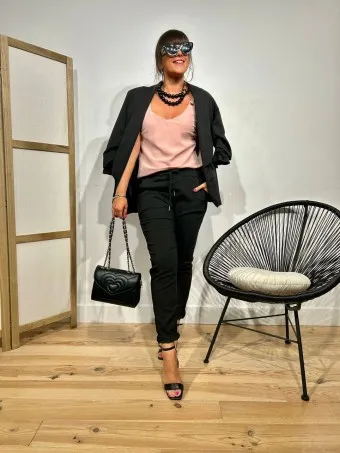 Pantalón Jogger GIVENY Negro