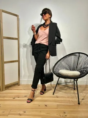 Pantalón Jogger GIVENY Negro