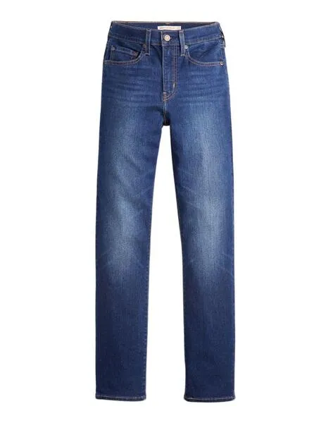 Pantalón Levi's® 724 High Rise Straight Chelsea Carbon Glow