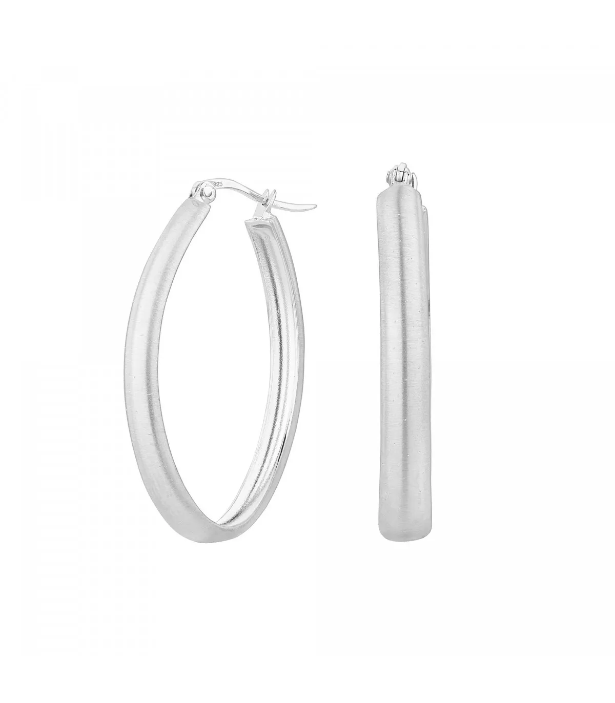 PENDIENTES ITEMPORALITY URBAN ARO POROSO PLATA GRANDE  SEA10003903