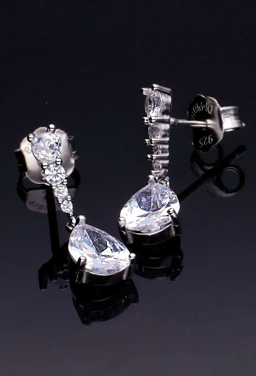 Pendientes largos de plata y circonitas 280_2024083