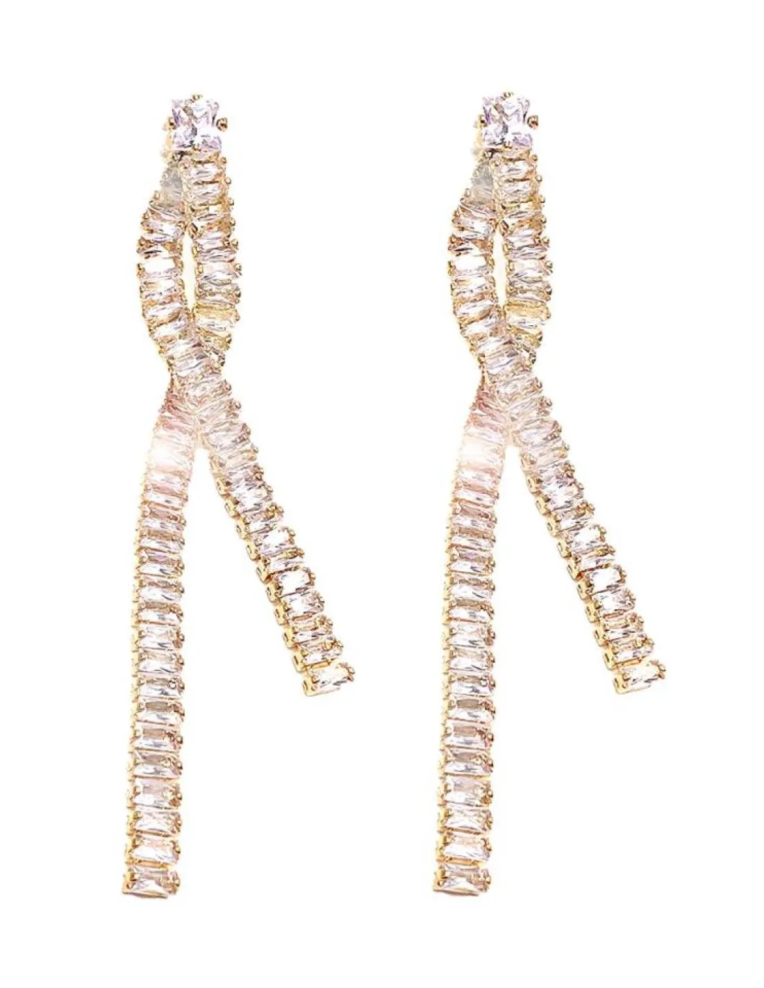 PENDIENTES LARGOS DORADOS MUJER MUY ELEGANTES ESPECIAL BODAS