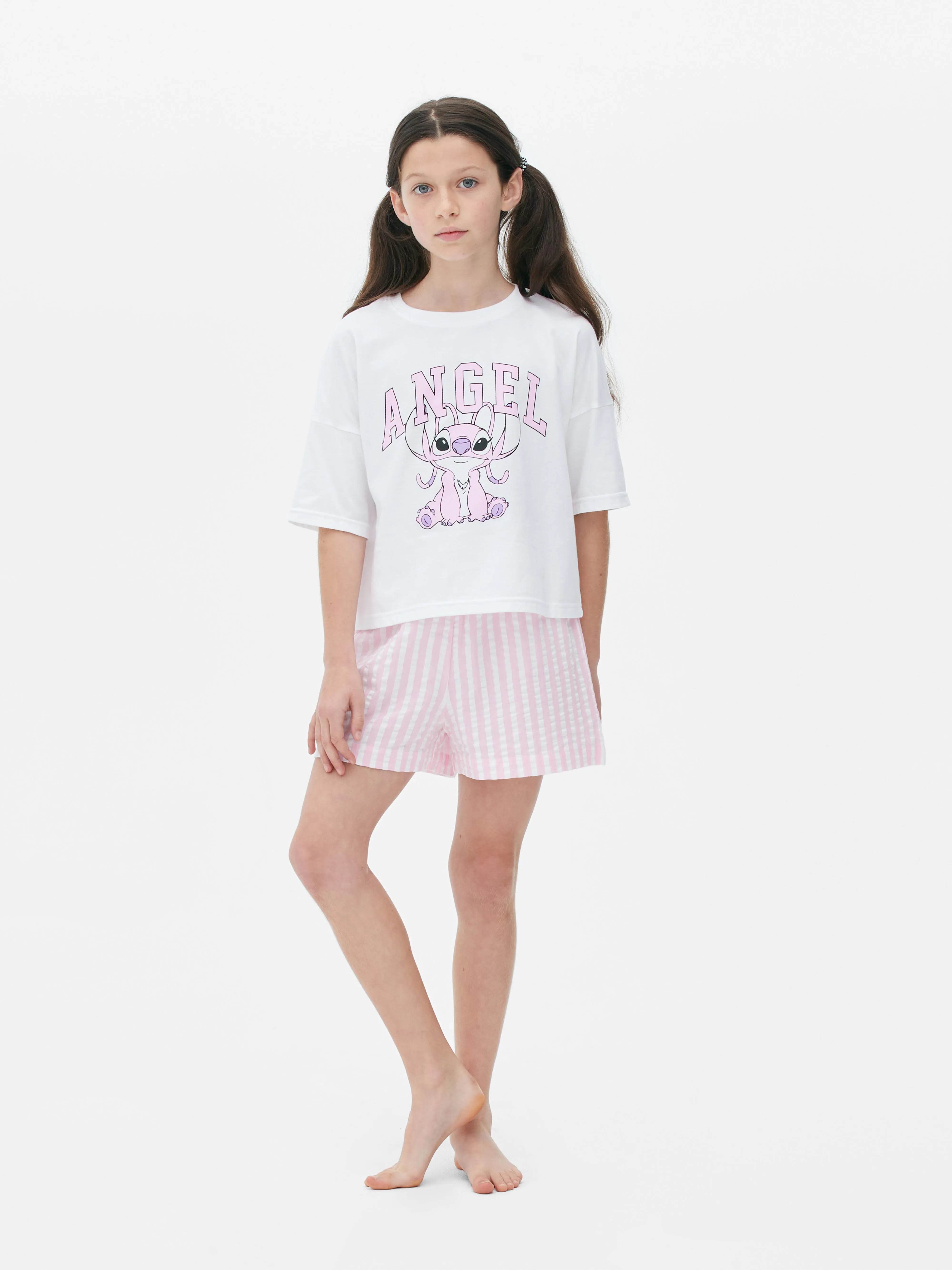 Pijama de manga corta de Ángel de Disney