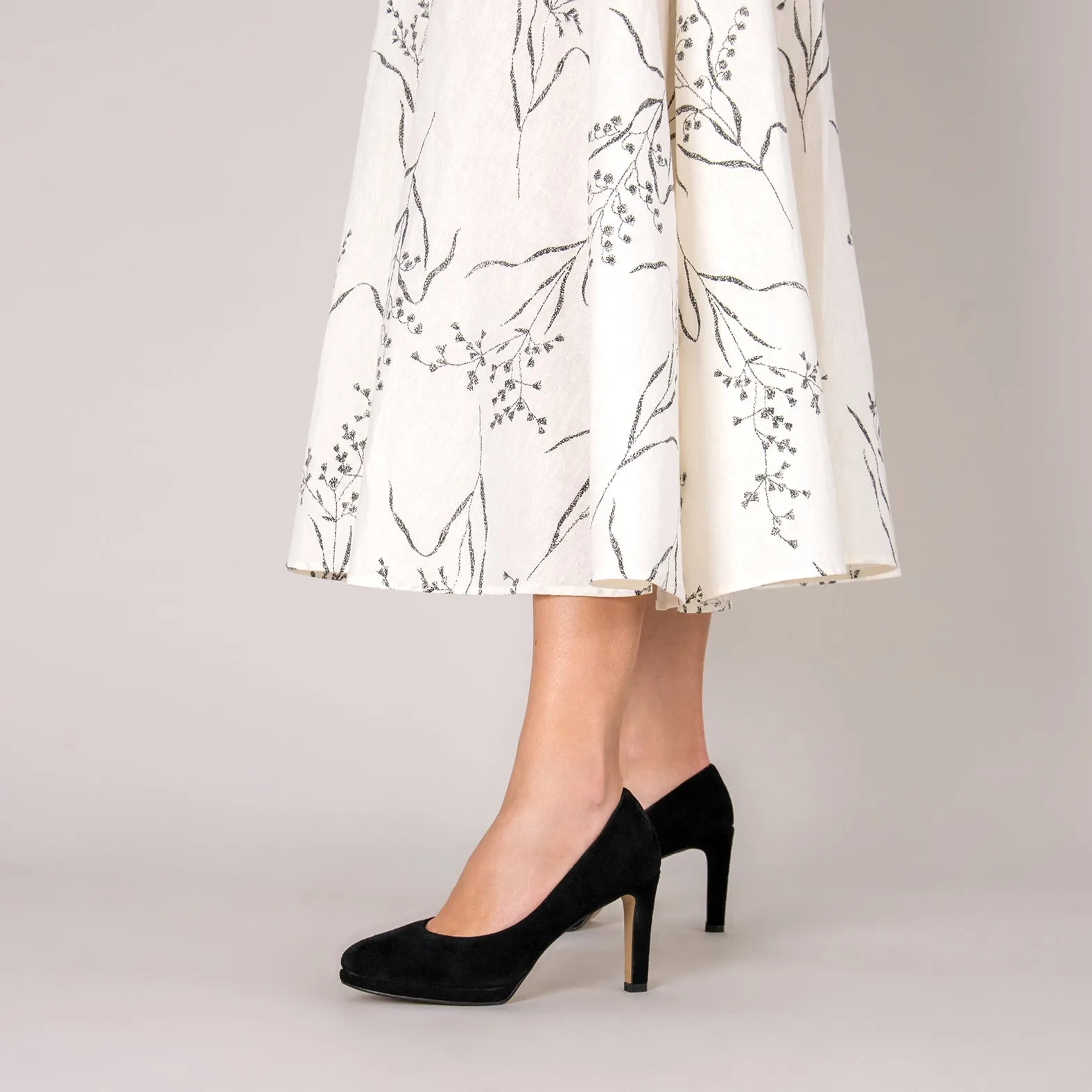 PLATAFORMA  ZAPATOS DE TACóN ALTO Y PLATAFORMA NEGRO