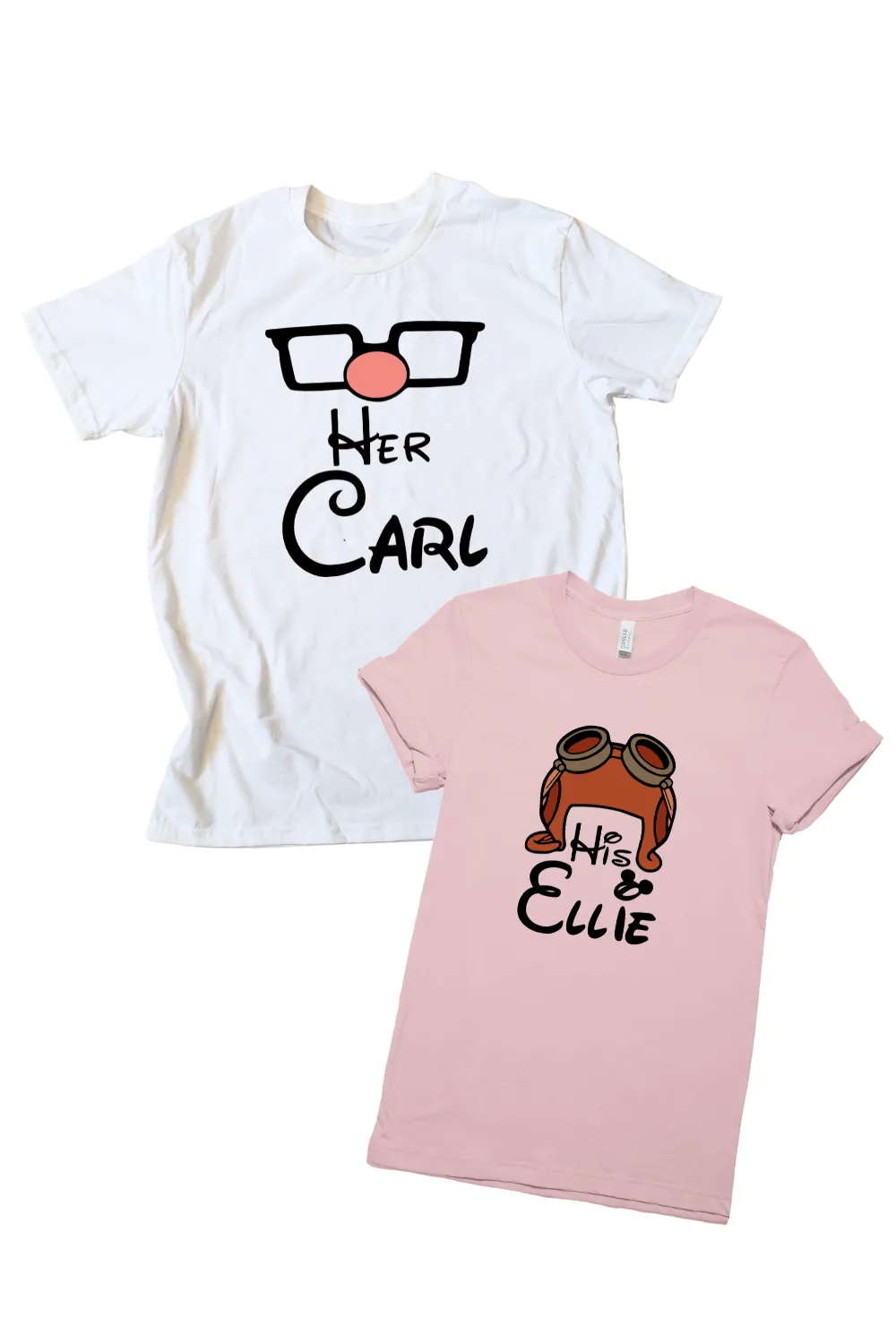 Playera pareja manga corta. Adventure