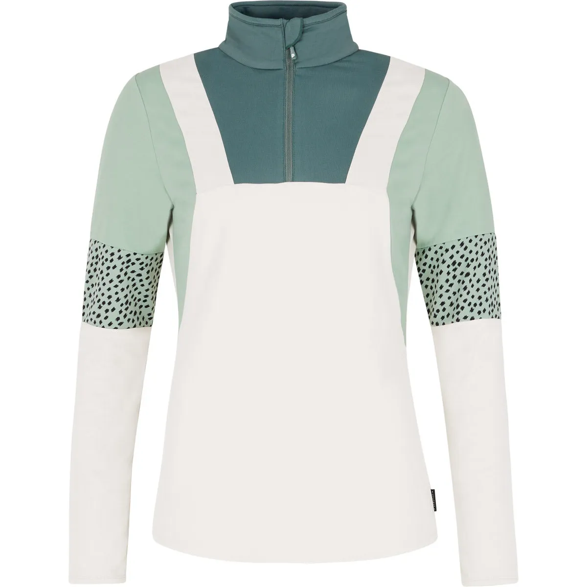 Polar Mujer Prtmorph 1/4 Zip Active Top Protest Verde