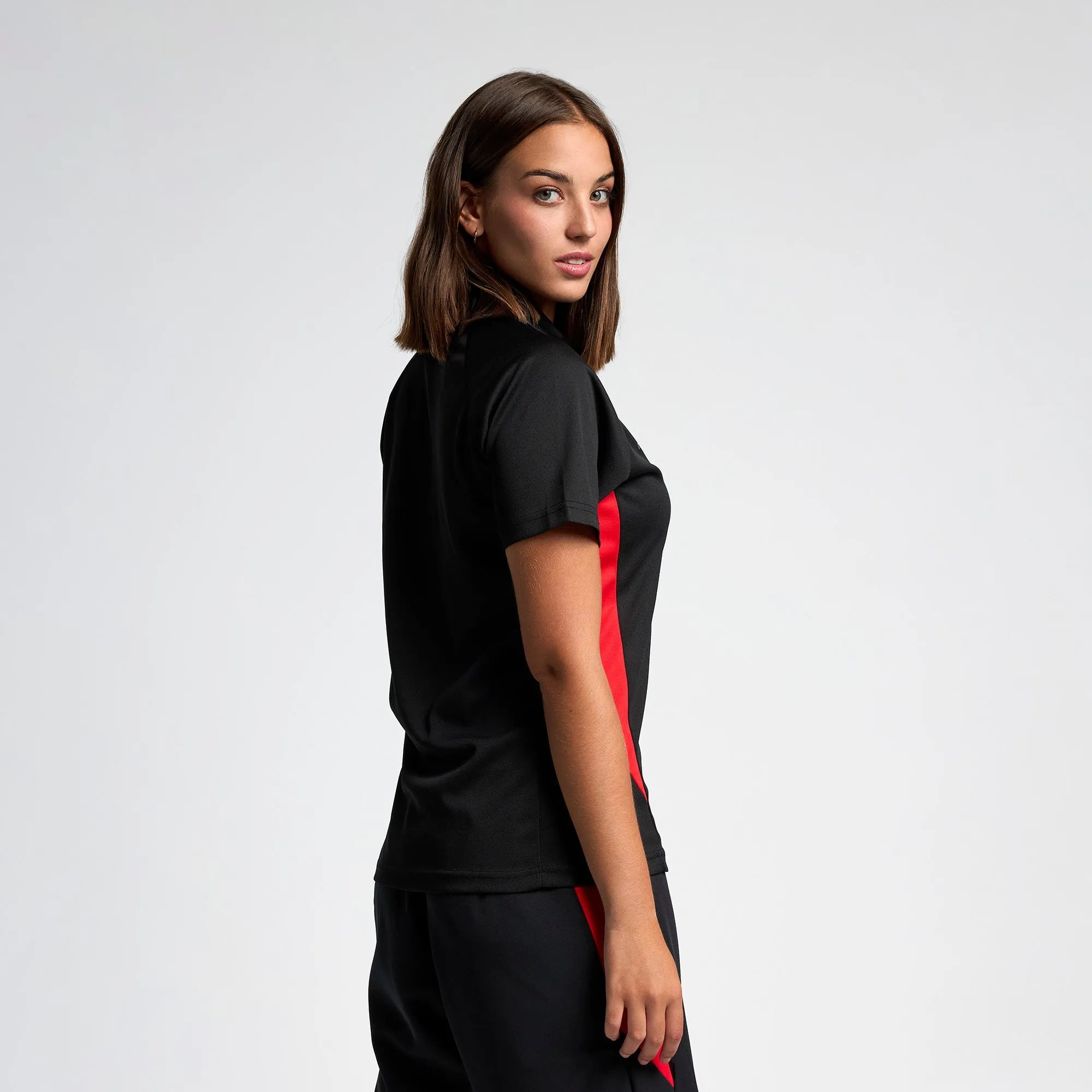 Polo negro paseo mujer 24/25
