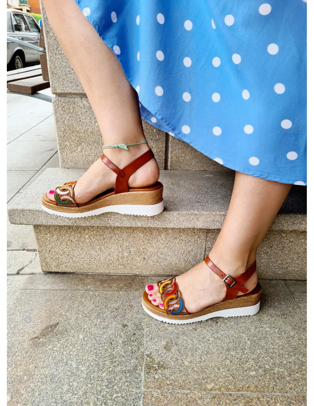 Porronet sandalia casual  mujer 2851