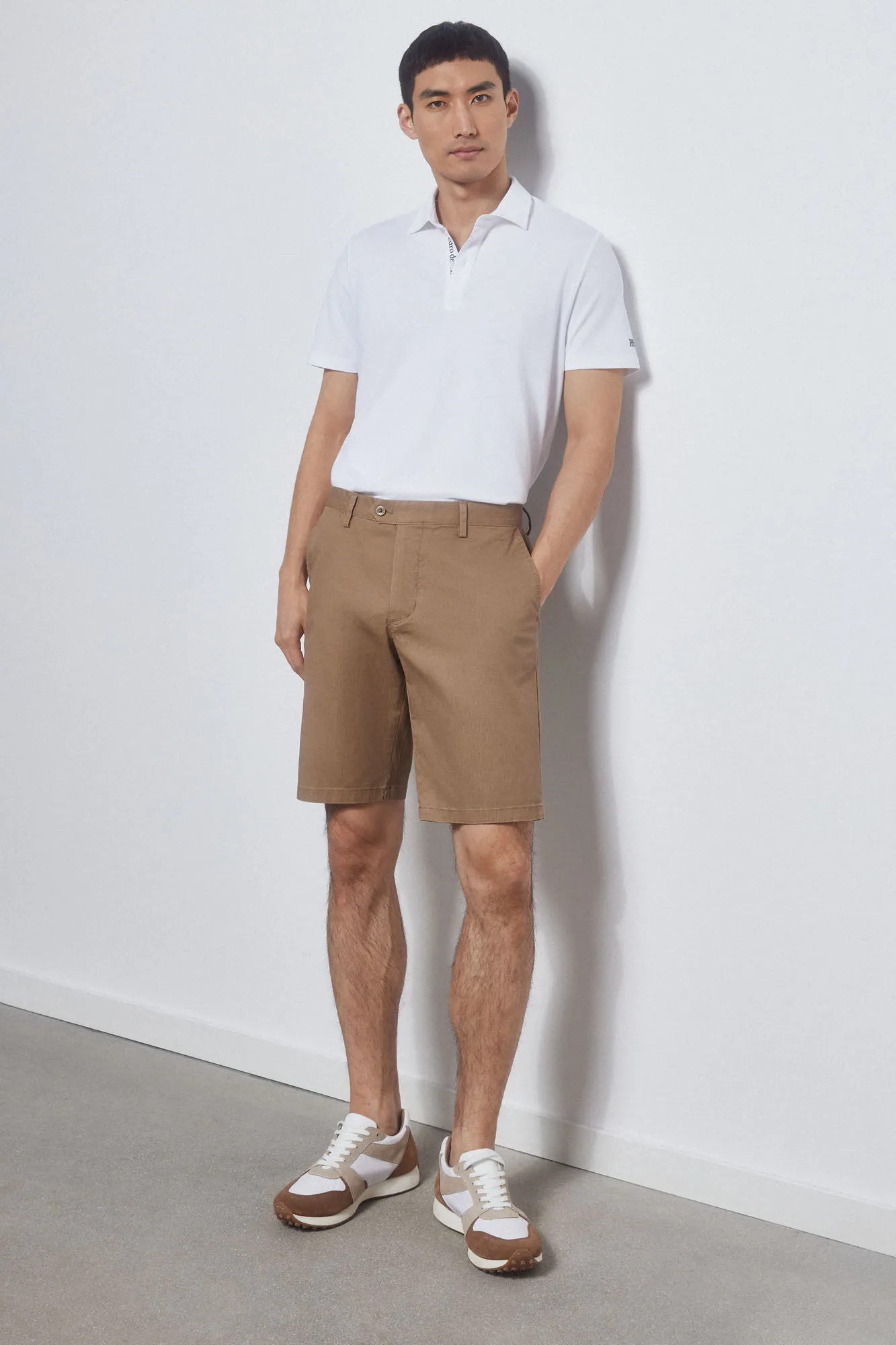 PREMIUM FLEX CHINOSTYLE BERMUDA SHORTS 