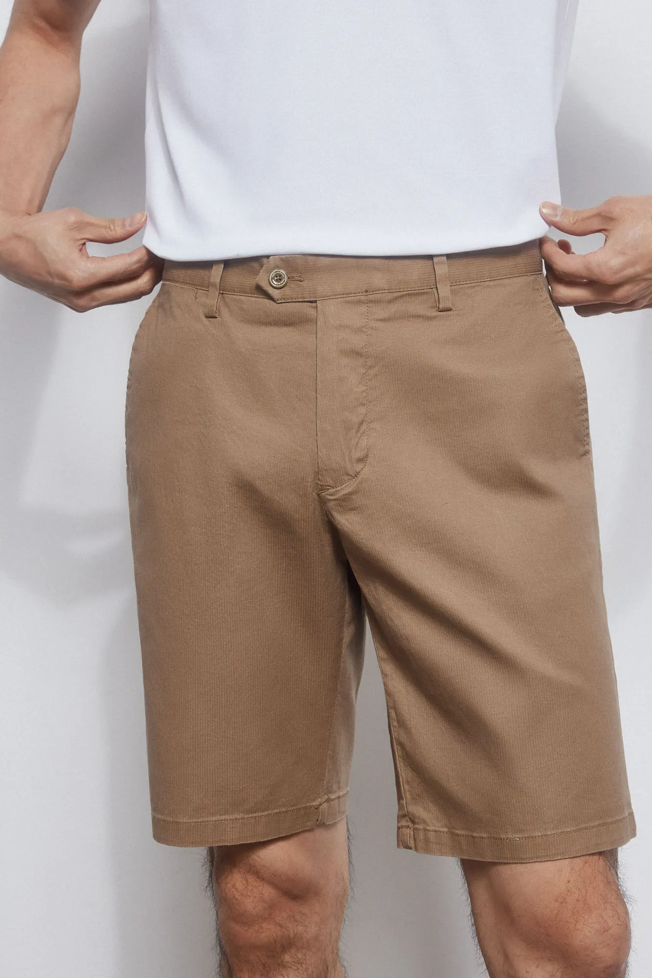 PREMIUM FLEX CHINOSTYLE BERMUDA SHORTS 
