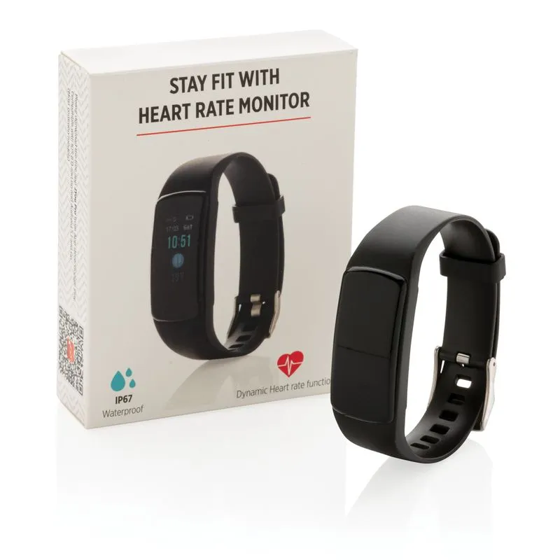 Pulsera Stay Fit con monitorización del corazón