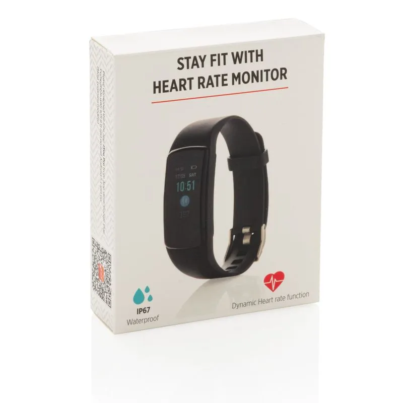 Pulsera Stay Fit con monitorización del corazón