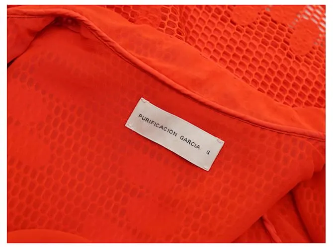 Purificacion Garcia Chaquetas Naranja 