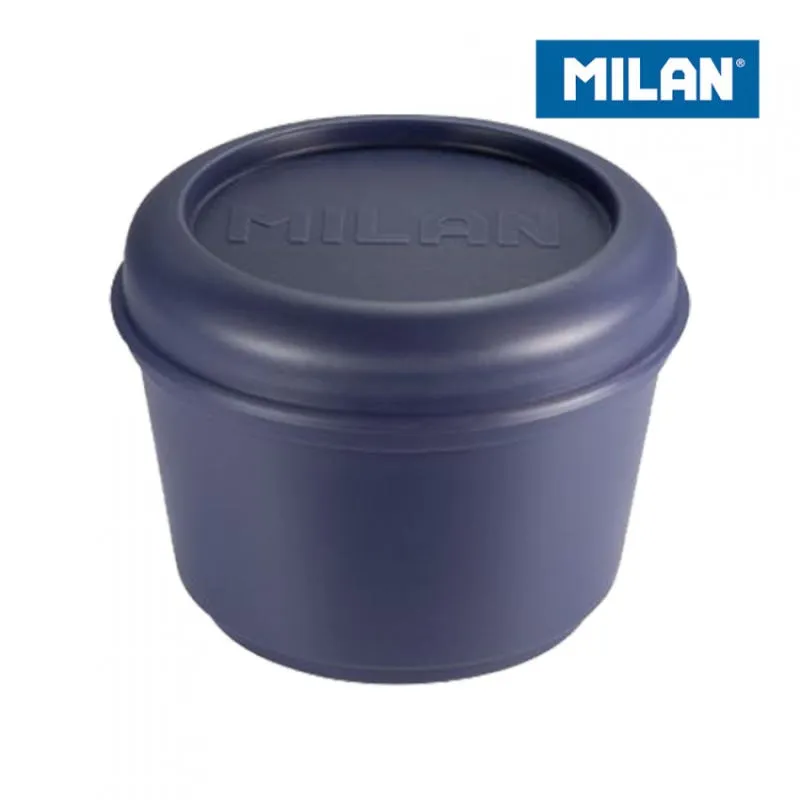 Recipiente Para Alimentos Hermético Redondo 0,25L, Tapa Azul Milan