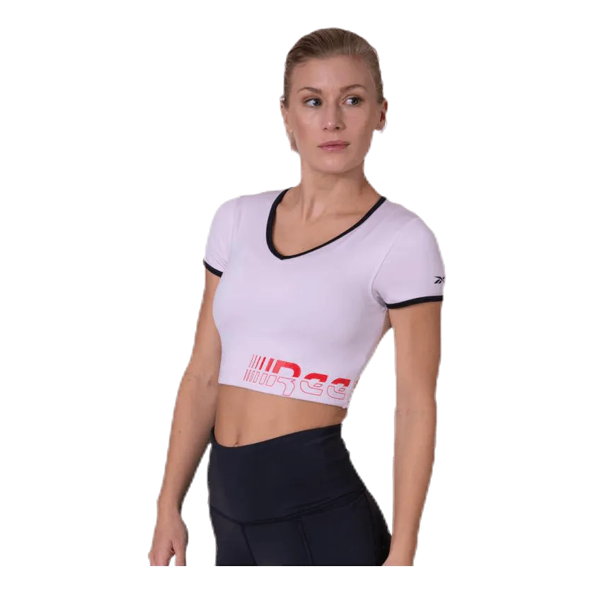 Reebok Wor Myt Bralette Tee White